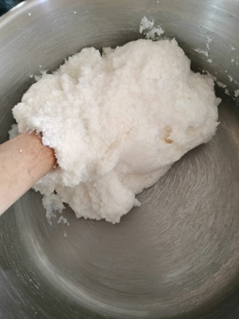 Mélange avec le reste des ingrédients