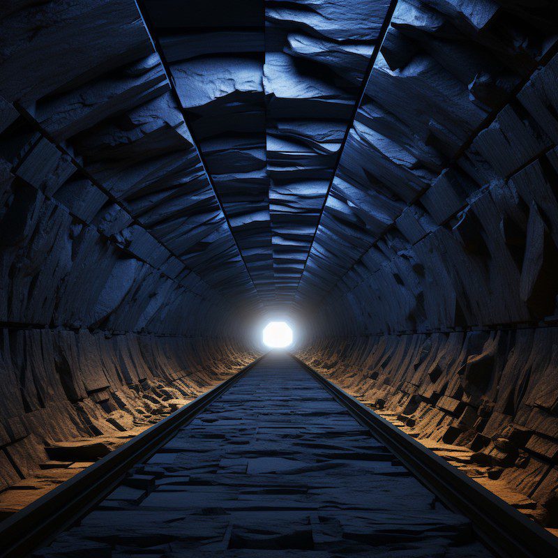 Tunnel lueur au bout du tunnel