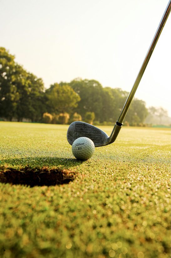 Club de golf - green - poeme oser sa vie