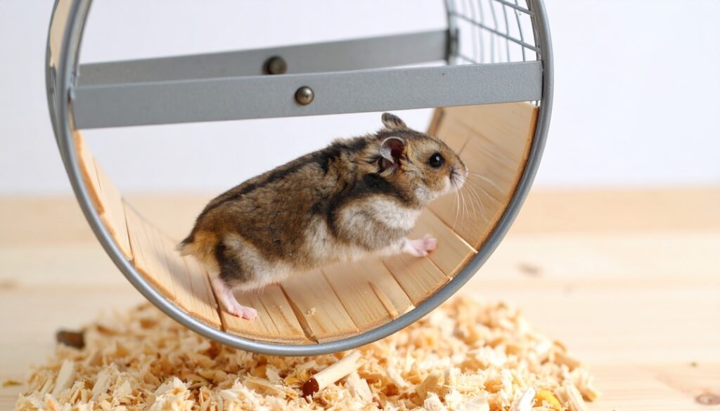 Hamster qui court dans une roue - changer de vie à 40 ans