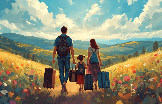 Voyager avec des enfants : laisser place à l’instant présent sans tout planifier