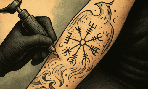 Carnaval d'article : le jour où j'ai osé changer quelque chose à ma vie. Premier tatouage vegvisir