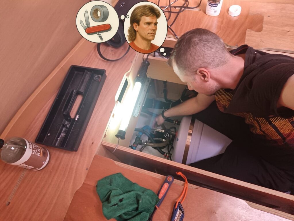 5 outiles indispensable - moi avec Mac Gyver