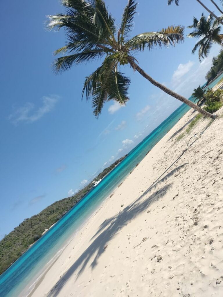 Plage paradisiaque Tobago Cays, mes lieux inspirant ma créativité, changer de vie et voyager