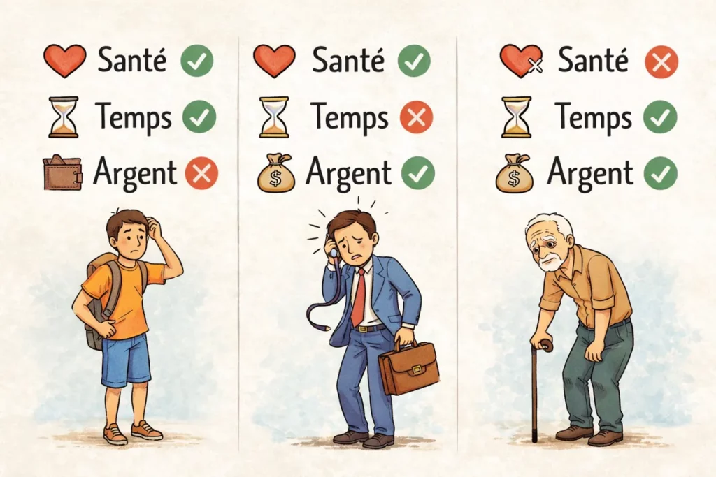 Mieux vaut voyager avant la retraite quand la santé est là