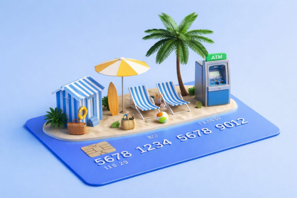 frais bancaire en voyage à l'étranger