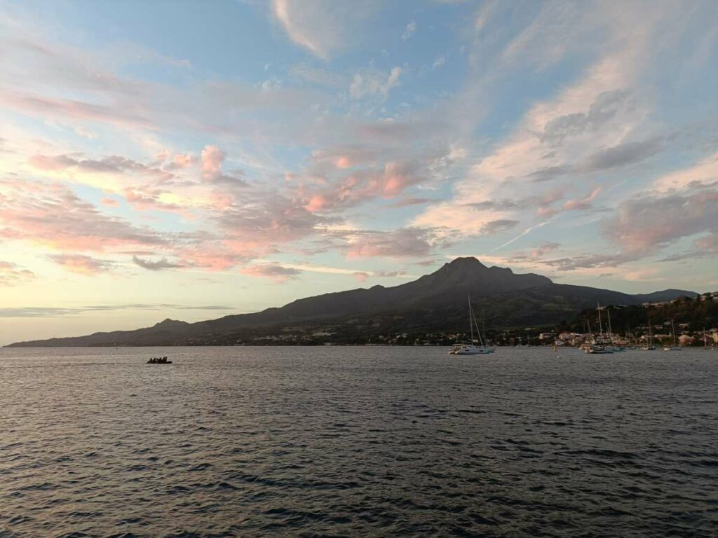 Montagne Pelée en Martinique