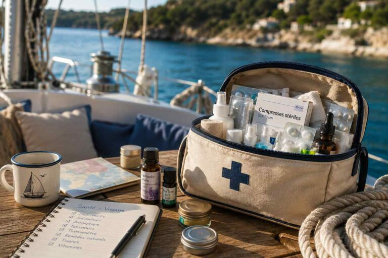 Se soigner en bateau - Pharmacie de bord et remèdes naturels sur un voilier en voyage