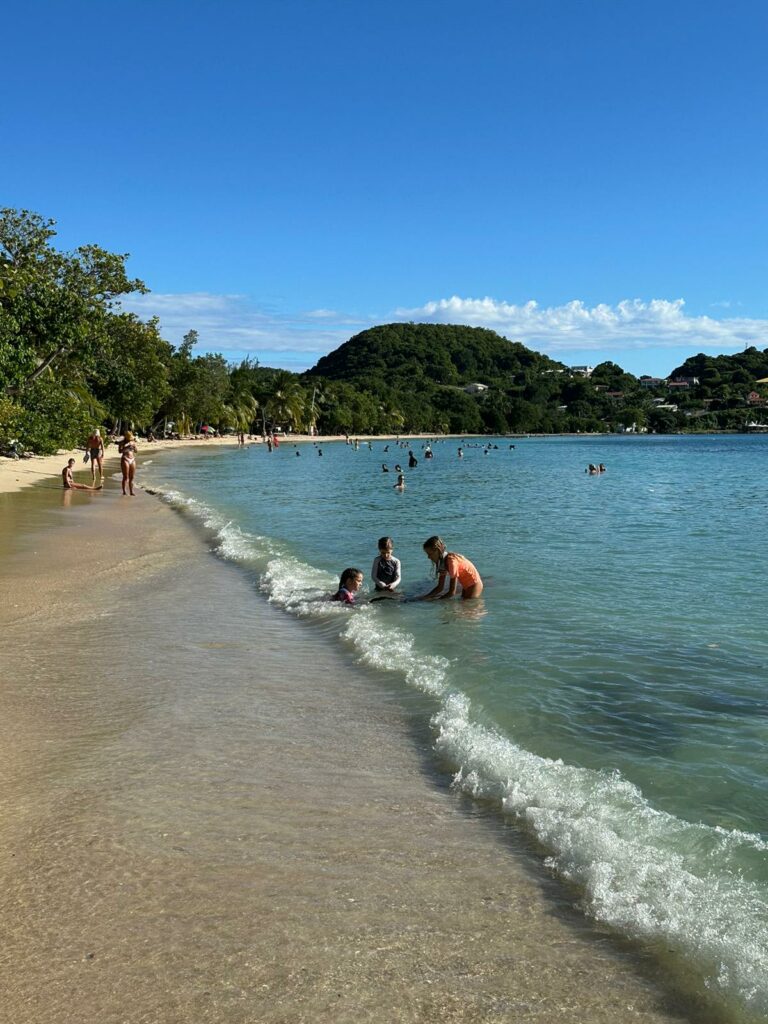 Plage de Sainte-Anne en Martinique