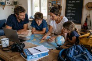 combien de temps partir en voyage en famille